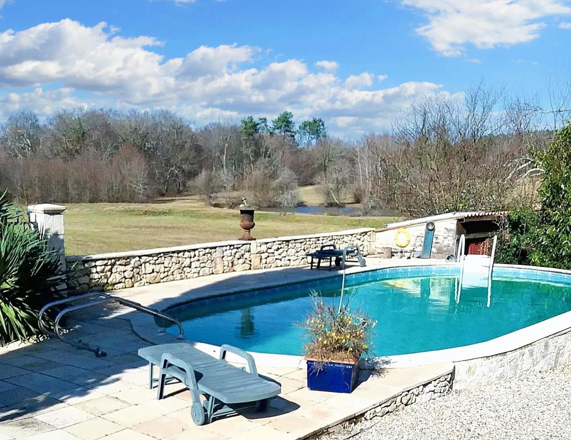 Villa Charmante A Bosset Avec Piscine Partagee Buitenkant foto